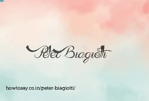 Peter Biagiotti
