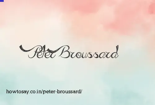 Peter Broussard