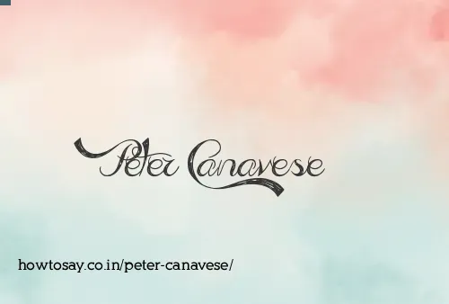 Peter Canavese