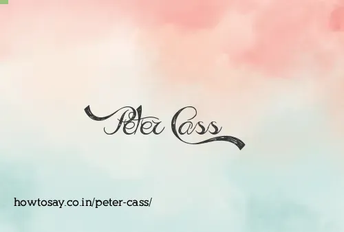 Peter Cass