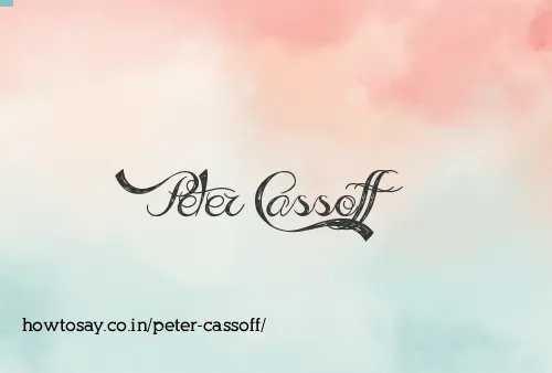 Peter Cassoff