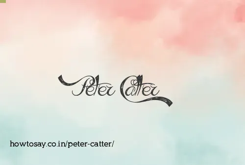 Peter Catter