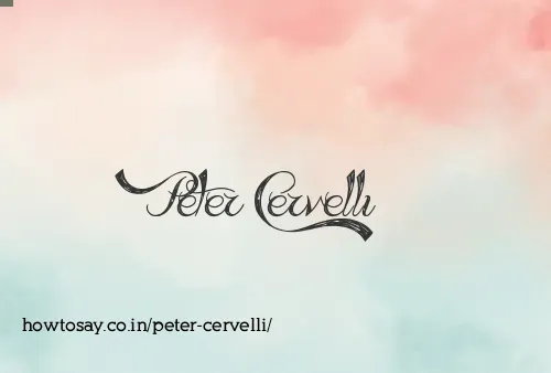 Peter Cervelli