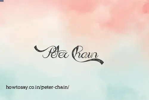 Peter Chain