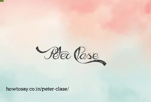 Peter Clase