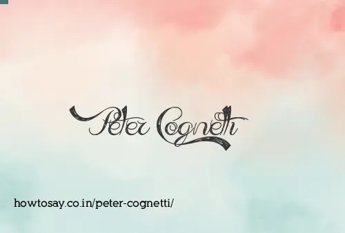 Peter Cognetti