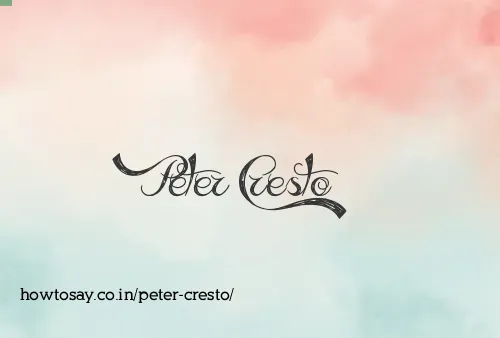Peter Cresto