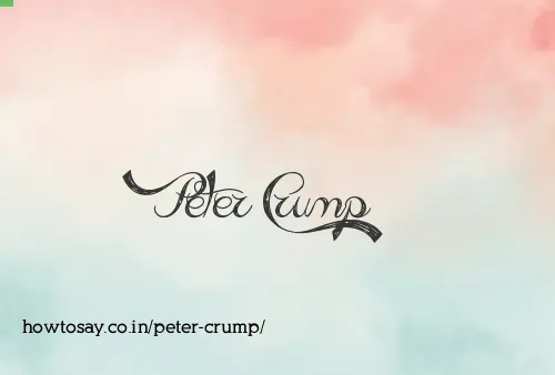 Peter Crump