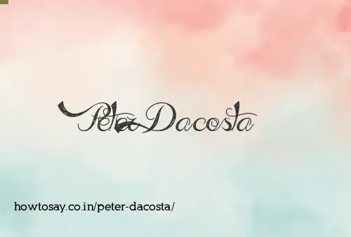 Peter Dacosta