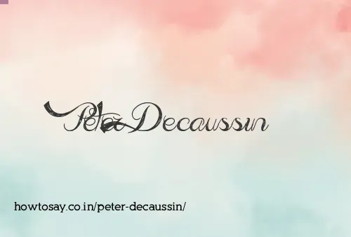 Peter Decaussin