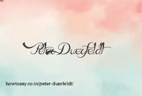 Peter Duerfeldt