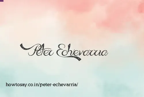 Peter Echevarria