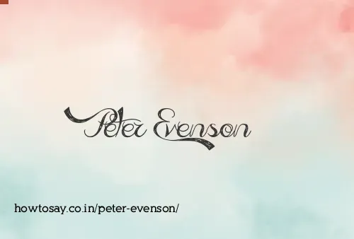 Peter Evenson