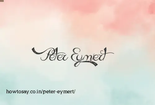 Peter Eymert