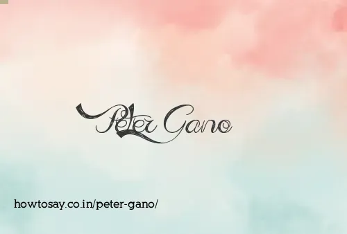 Peter Gano