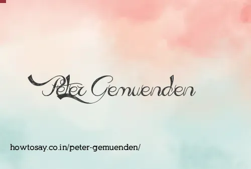 Peter Gemuenden
