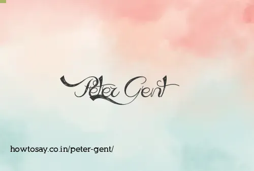 Peter Gent