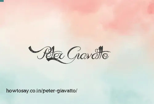 Peter Giavatto