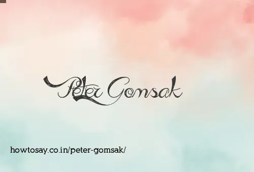 Peter Gomsak