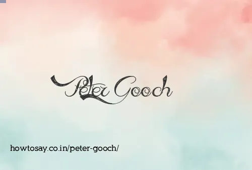 Peter Gooch