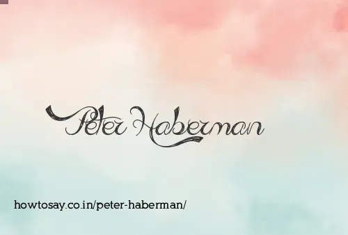 Peter Haberman