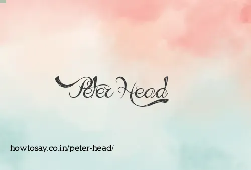 Peter Head