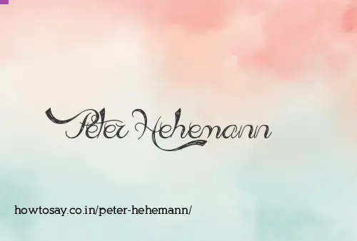 Peter Hehemann