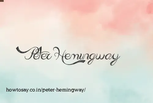 Peter Hemingway