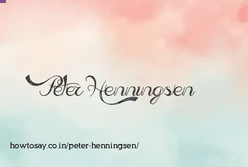 Peter Henningsen