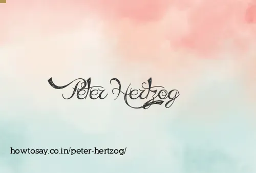 Peter Hertzog