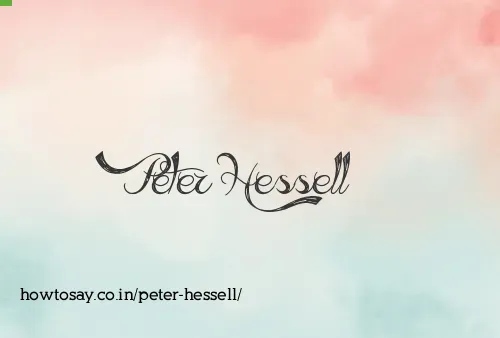 Peter Hessell