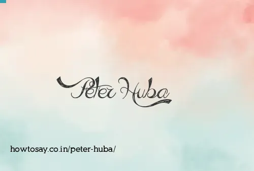 Peter Huba