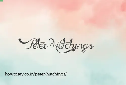 Peter Hutchings