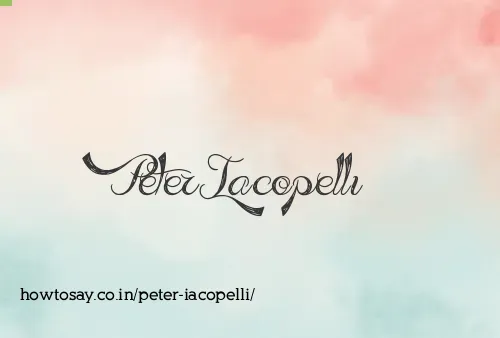 Peter Iacopelli