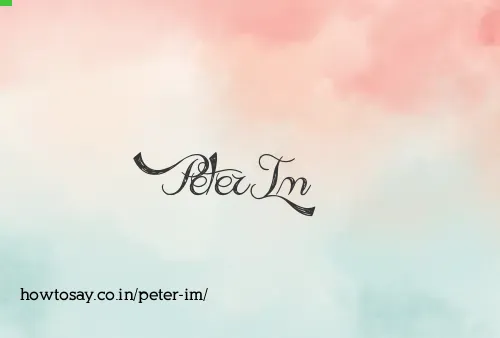 Peter Im