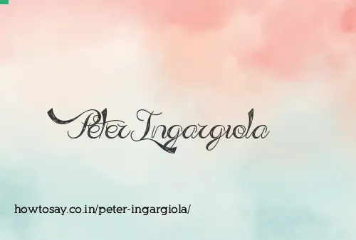 Peter Ingargiola