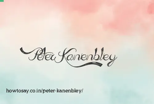 Peter Kanenbley