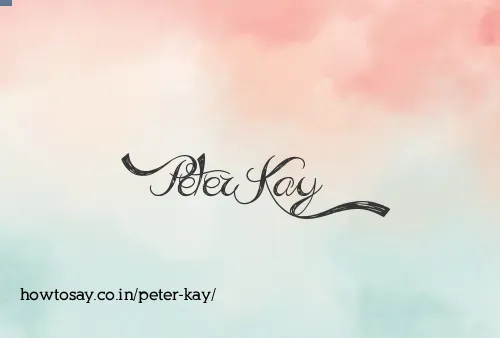 Peter Kay