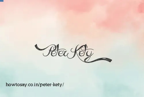 Peter Kety