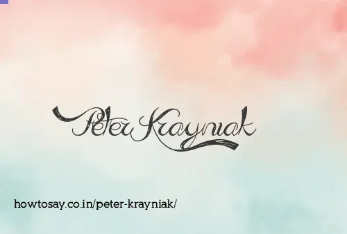Peter Krayniak