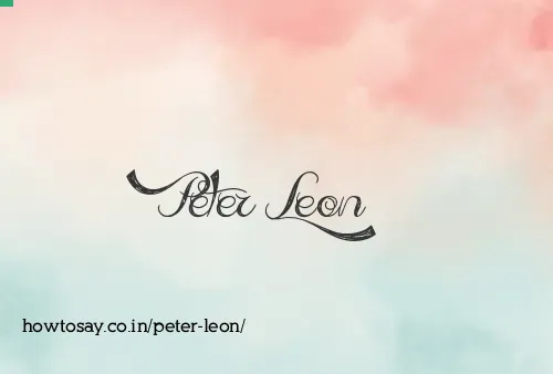 Peter Leon