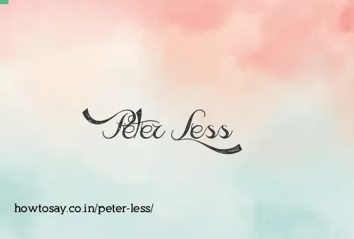 Peter Less