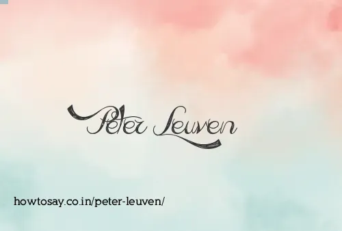Peter Leuven