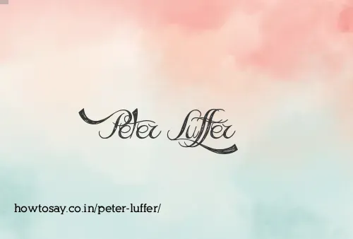 Peter Luffer