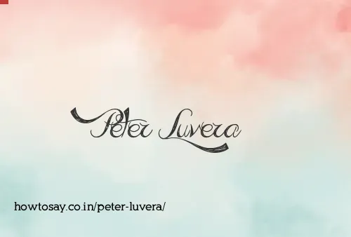 Peter Luvera