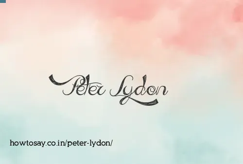Peter Lydon