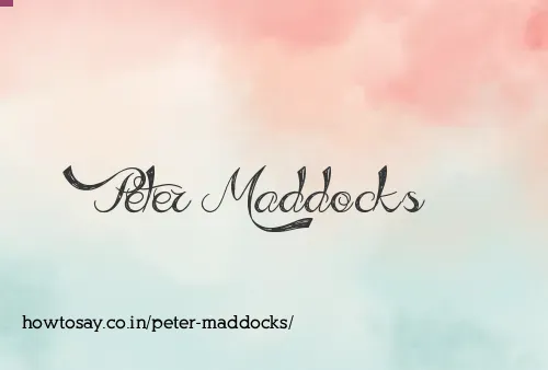 Peter Maddocks