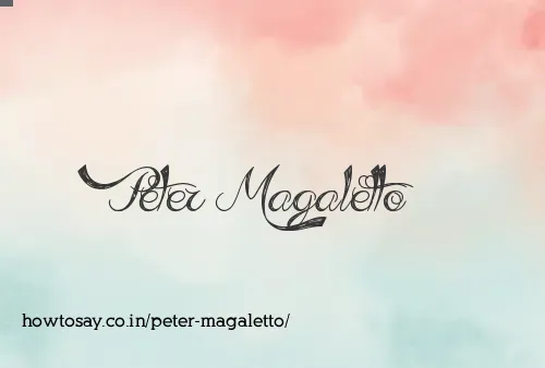 Peter Magaletto