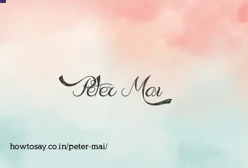 Peter Mai