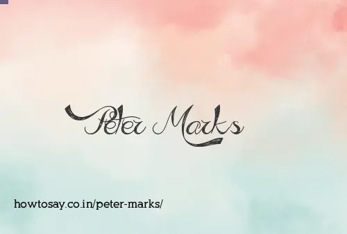 Peter Marks